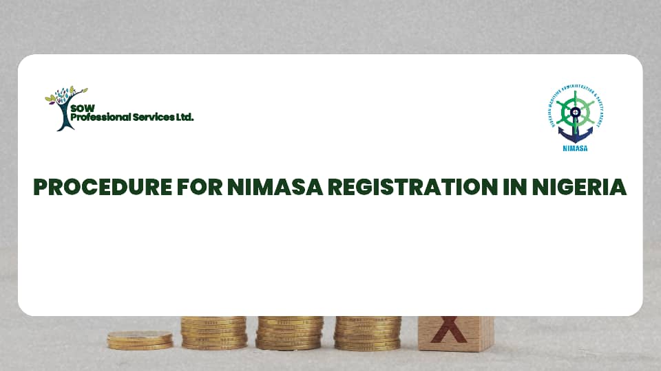 Procedure for NIMASA Registration in Nigeria