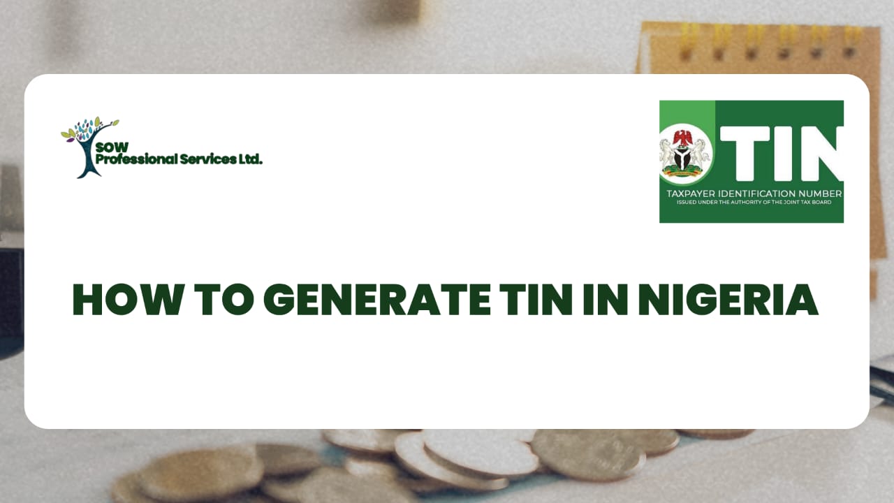 How to Generate TIN in Nigeria